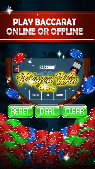 Baccarat Casino - Online & Offline Casino Game Screenshot 1 