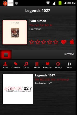 LEGENDS 102.7 Screenshot 1 