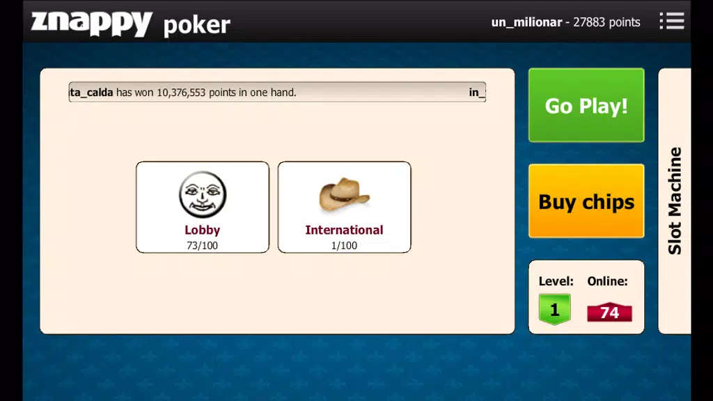 Poker Znappy Screenshot 3 