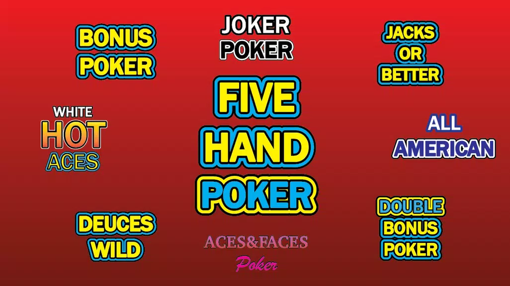 Five Hand Video Poker Screenshot 2 