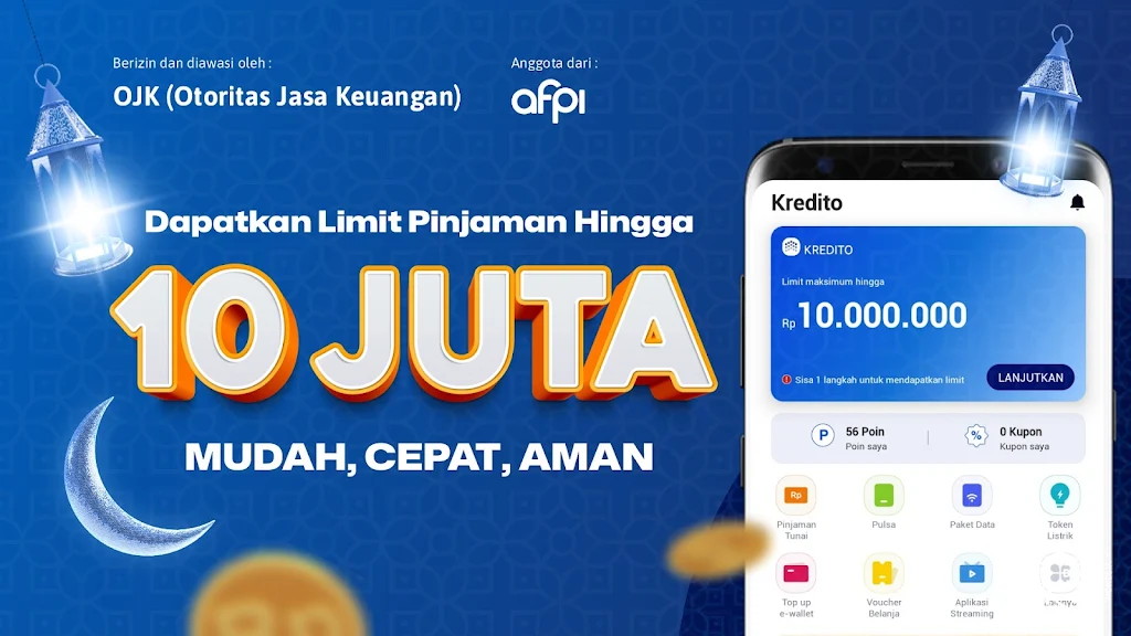 Kredito—Pinjaman Uang Online Screenshot 3 