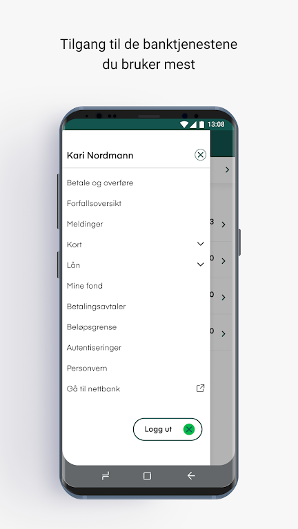 Landkreditt Bank Mobilbank Screenshot 3