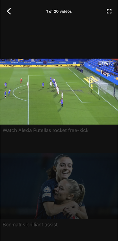 UEFA Women's Champions League Screenshot 2 