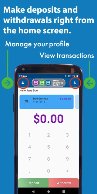 Small Business Bank Mobile Screenshot 2