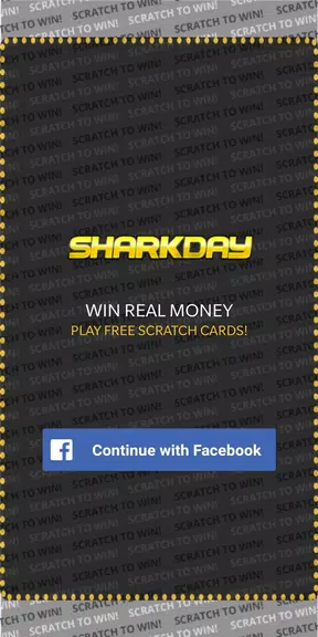 Sharkday - Scratch Card Game Screenshot 1