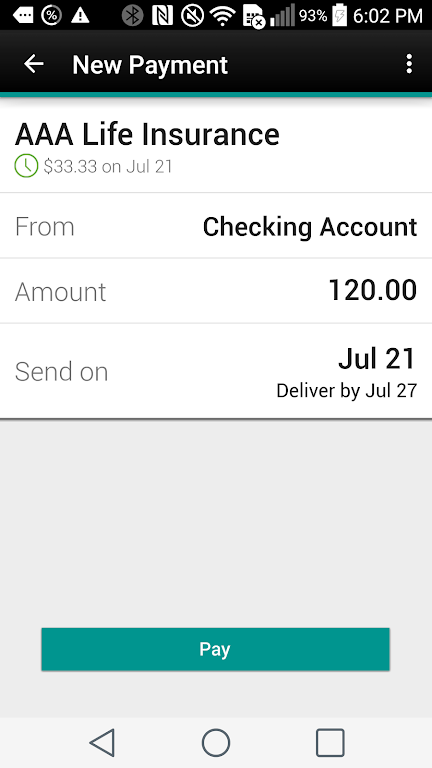 Quincy CU - Mobile Banking Screenshot 4