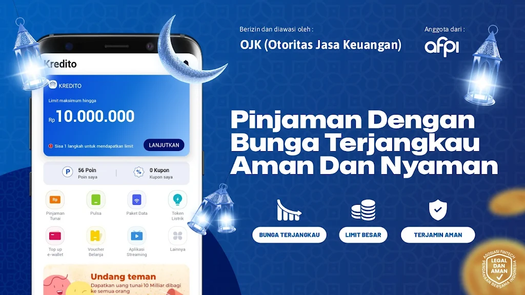 Kredito—Pinjaman Uang Online Screenshot 2