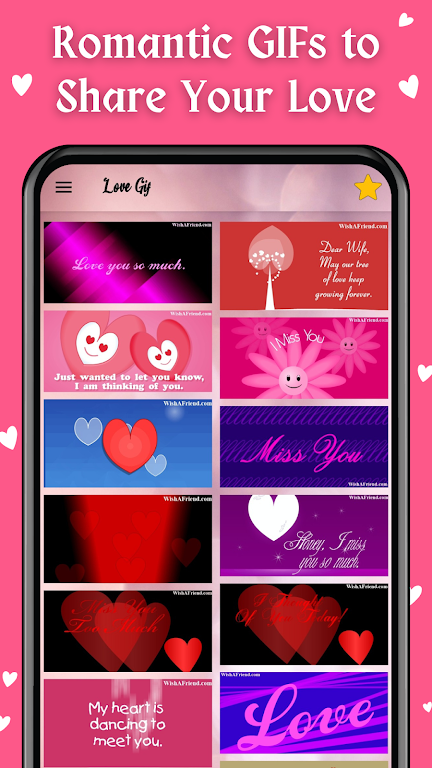 Romantic Gif & Love Gif Images Screenshot 1