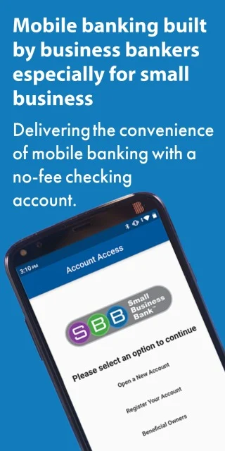 Small Business Bank Mobile Screenshot 1 