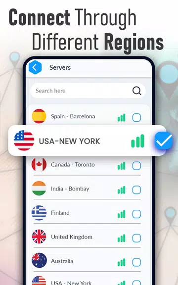 Swift VPN - Fast Proxy Server with Privacy Screenshot 2 