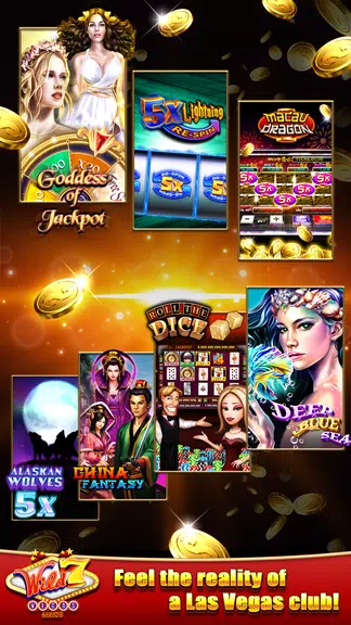 Wild7 Vegas Casino - Free Slots Screenshot 1