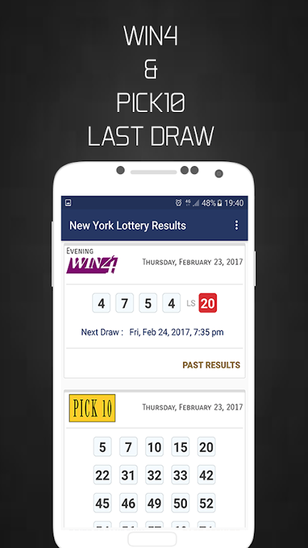 New York Lottery Results Screenshot 4 