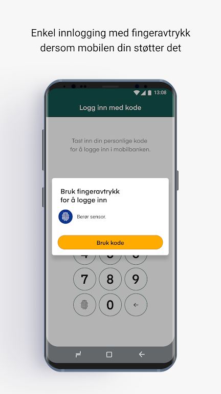 Landkreditt Bank Mobilbank Screenshot 2 