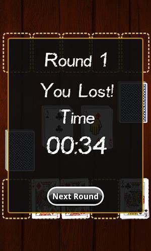 Spit !  Speed ! Card Game Free Screenshot 3