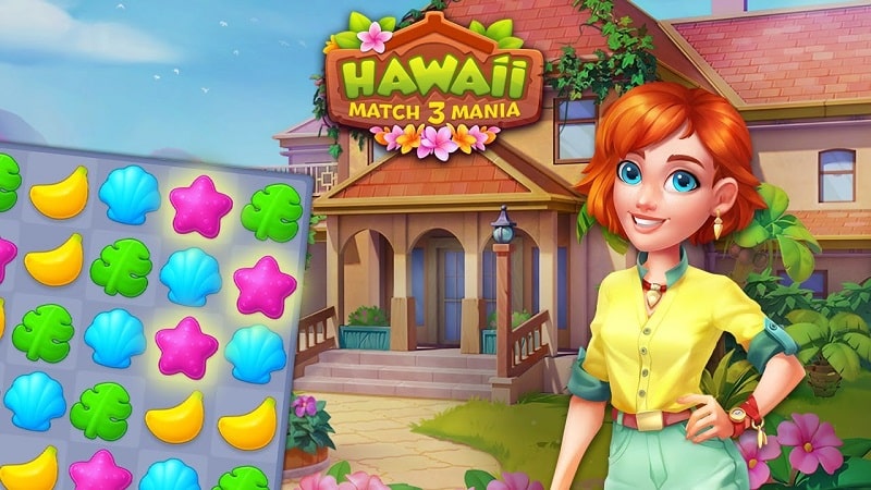 Hawaii Match-3 Mania Home Design Screenshot 1