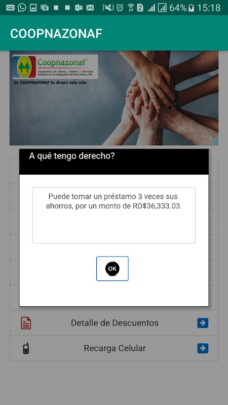 CoopnazonafMovil Screenshot 2 