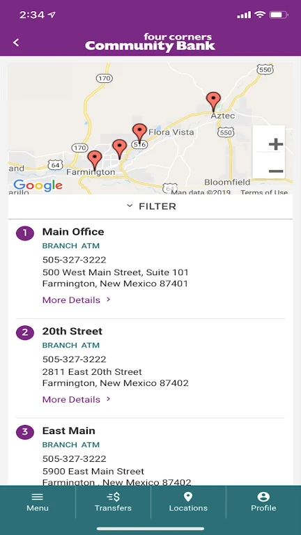 Four Corners Community Bank Screenshot 4