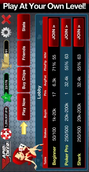 Rapid Poker - Fast Fold Holdem Screenshot 3 