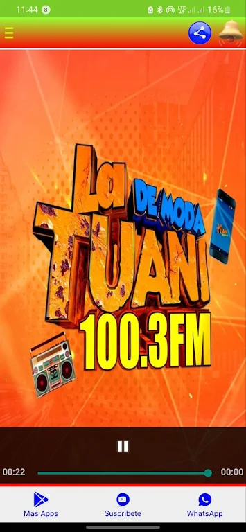 Radio la Tuani - 100.3 FM Screenshot 2 