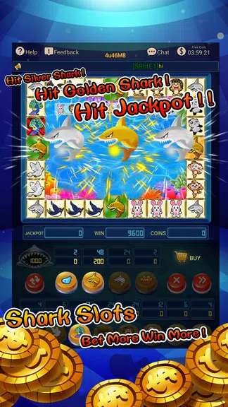 Shark Slots - Animal Mario Slo Screenshot 1