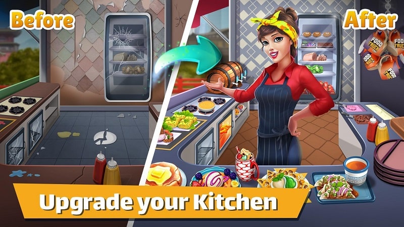 Food Truck Chef: Cooking Game Screenshot 3