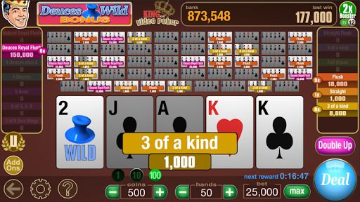 King Video Poker Multi Hand Screenshot 1