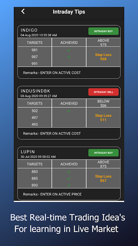 Free Intraday Trading TIps(BANKNIFTY NIFTY OPTION) Screenshot 4 