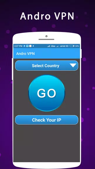 Andro VPN - Free & Unlimited VPN Screenshot 2 