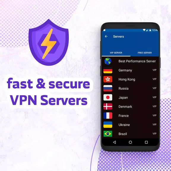 Lightning VPN - Unlimited VPN Screenshot 2 