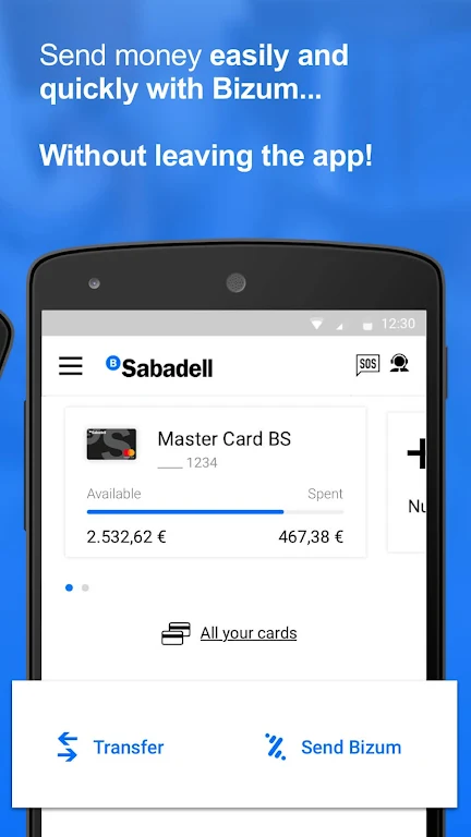 Banco Sabadell App Screenshot 3