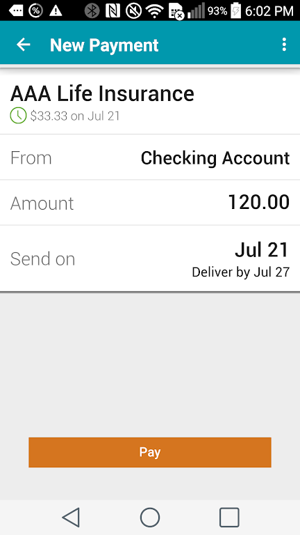 Park Side CU Mobile Banking Screenshot 4 