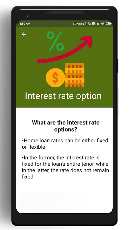 Home Loan Information - Mortgage Loan Screenshot 1