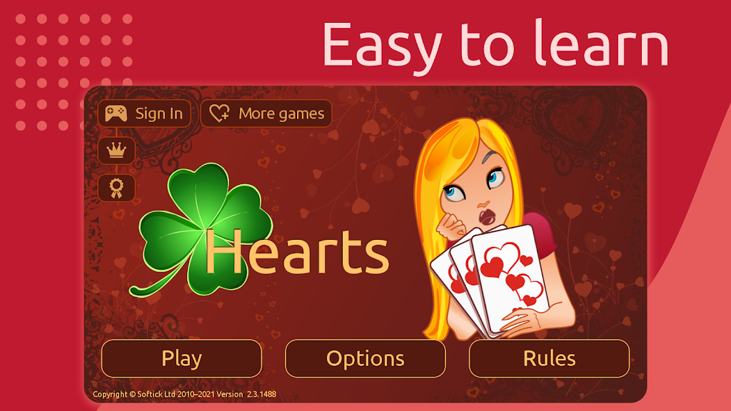 Hearts Deluxe Screenshot 1 