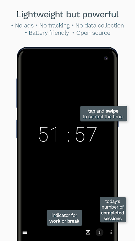 Minimalist Pomodoro Timer Mod Screenshot 3 