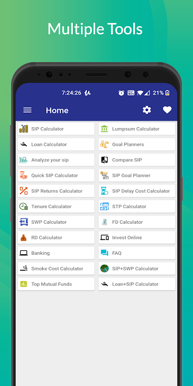 SIP Planner & SIP Calculator Screenshot 1