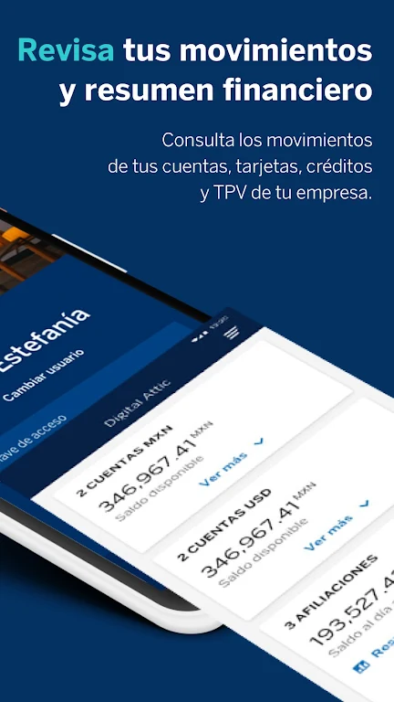 BBVA Business Mexico Screenshot 2