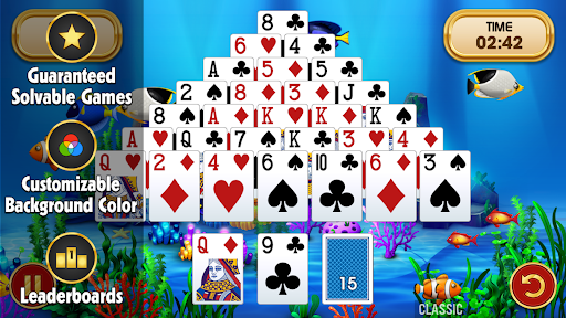 Pyramid Solitaire Challenge Screenshot 2