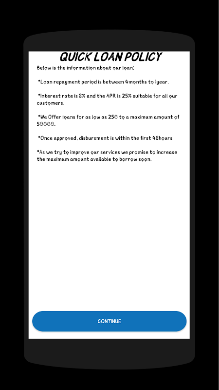 Quick Loan - Fast Credit Loans Screenshot 2