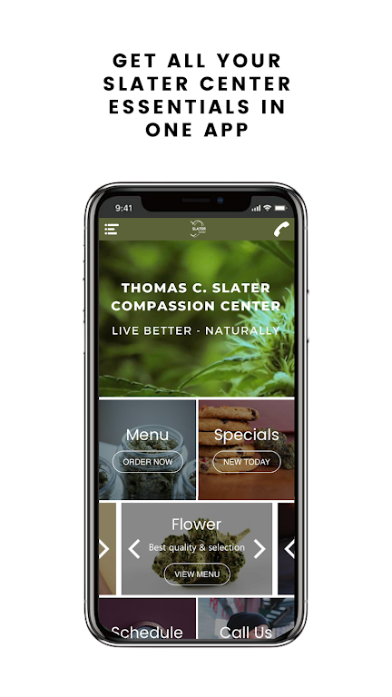 Slater Center App Screenshot 1
