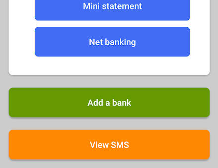Bank balance check. Screenshot 3 