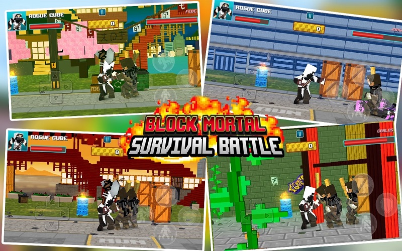 Block Mortal Survival Battle Screenshot 2 