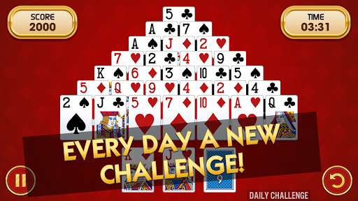 Pyramid Solitaire Challenge Screenshot 3