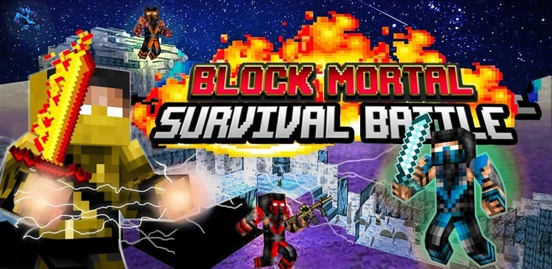 Block Mortal Survival Battle Screenshot 1