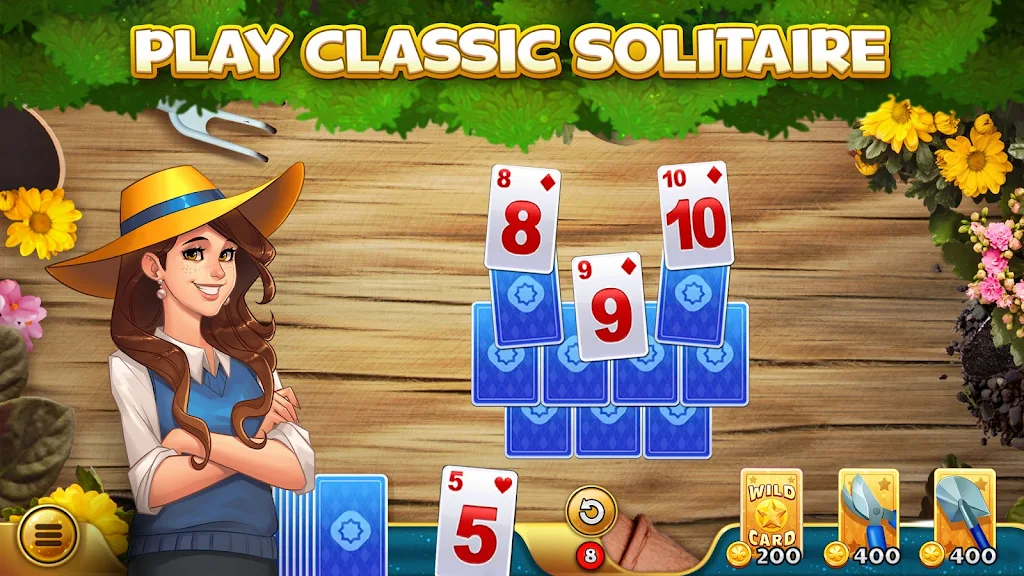 Solitales: Classic Spider & Pyramid Solitaire Game Screenshot 1