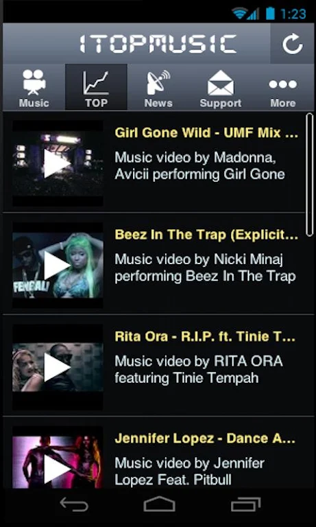 iTopMusic Screenshot 2 