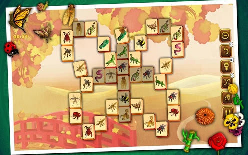 Mahjong Solitaire Deluxe Screenshot 1 