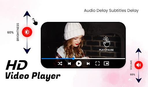 HD Video Player with music Screenshot 4