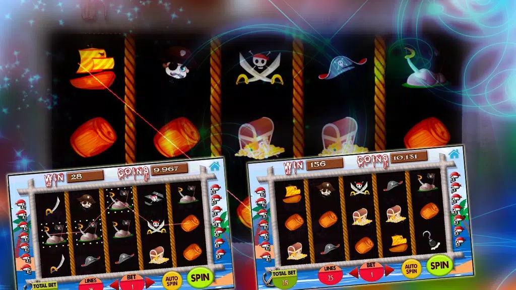 Carribean Slots Pirates Casino Screenshot 3