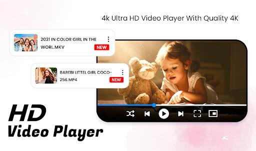 HD Video Player with music Screenshot 3 