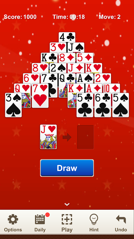 Solitaire Pyramid - Card Games Screenshot 3